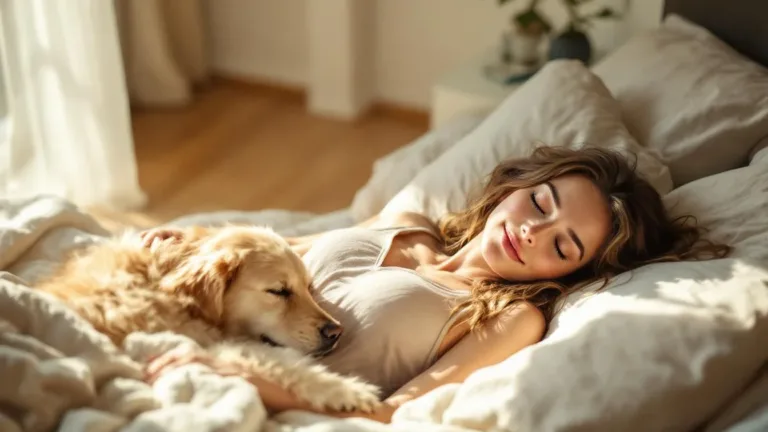 Beyond separate beds: Psychology reveals pet co-sleepers possess these hidden strengths