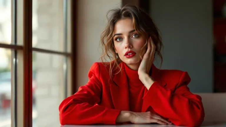 I wore only red for 7 days, the psychological impact on my confidence was shocking
